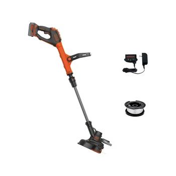 STRING TRIMMERS | Black & Decker LSTE523 20V MAX EASYFEED 2-Speed Lithium-Ion 12 in. Cordless String Trimmer/Edger Kit (3 Ah)